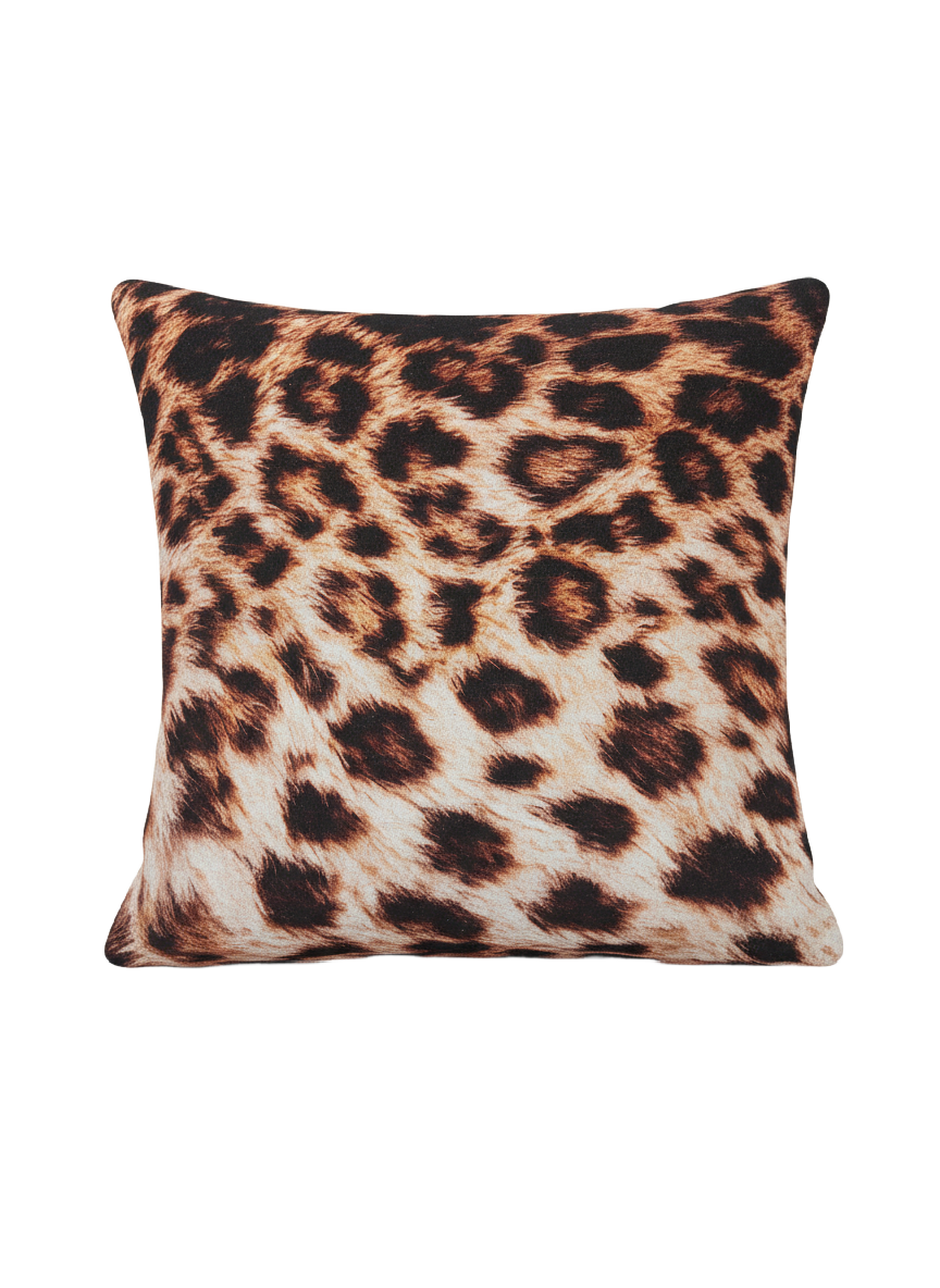 Savannah Leopard Accent Cushion