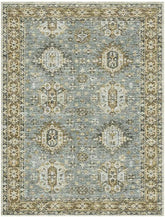 Antique Aquamarine Harbors Rug