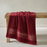 Grey VJ Supreme Sheared Velour H7 Towel (50×90 cm)