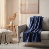 Deep Navy Terry Towel (70×140 cm)