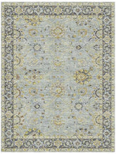 Selena Ice Blue & Amber Rug