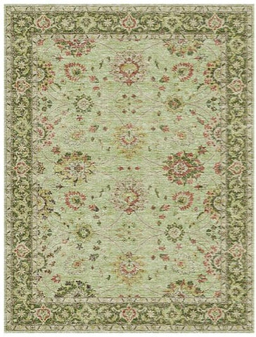 Flora Pistachio Botanical Rug