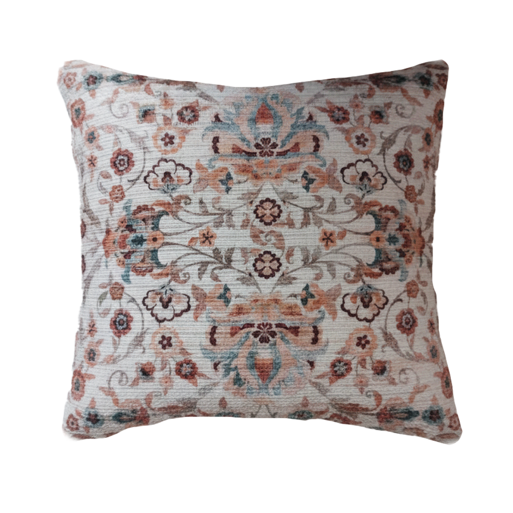 Classic Oriental Floral Cushion