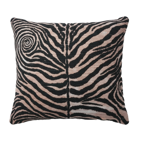 🎁 Shaggy Splendor Zebra Cushion (100% off)