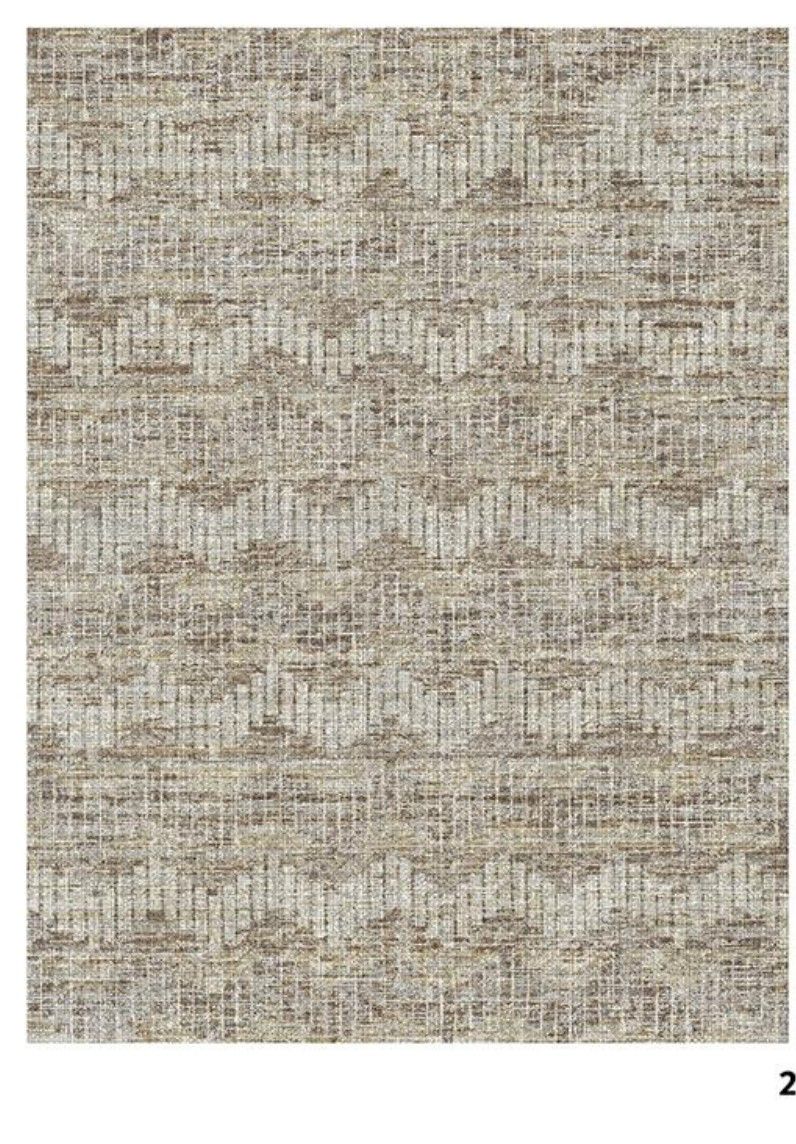 Oatmeal Waves Rug