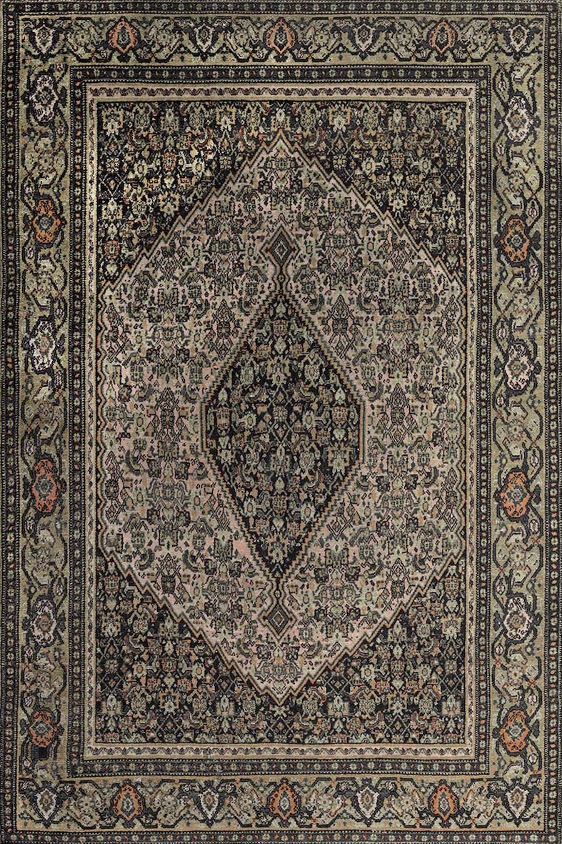 Zenith Diamond Medallion Rug
