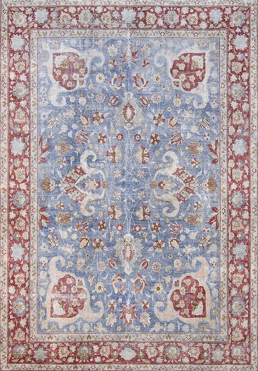 Vintage Neutral Medallion Rug