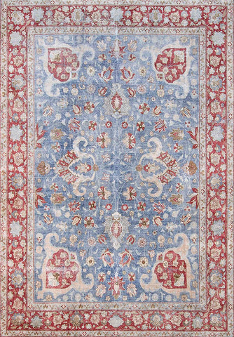 Vintage Neutral Medallion Rug