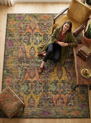 Surreal Orchid Splendors Rug