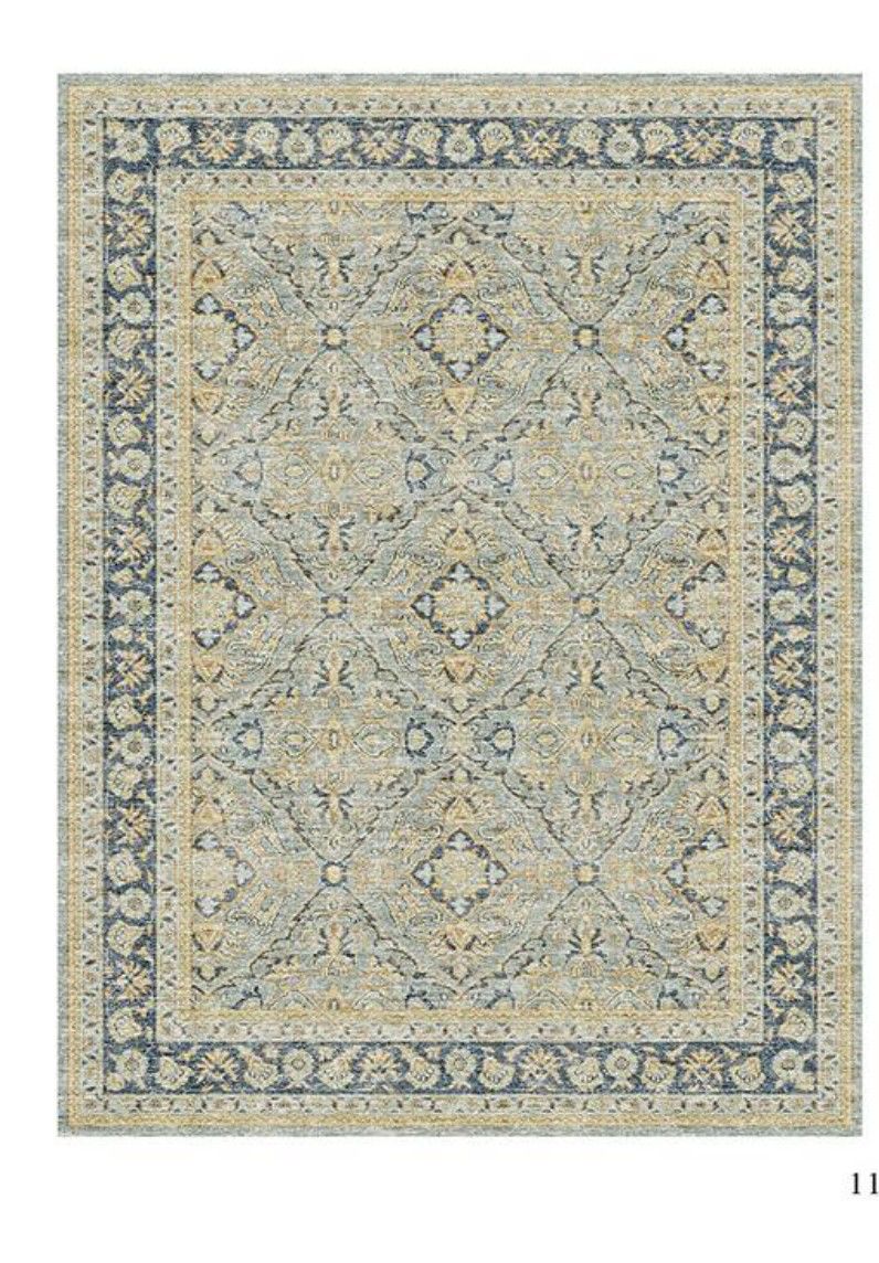 Sapphire & Gold Oasis Rug