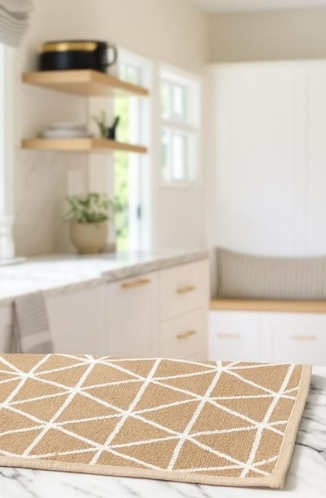 🎁 Soft Grid Kitchen Towel – Beige Harmony (100% off)