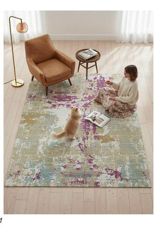 Vintage Fuchsia Rug
