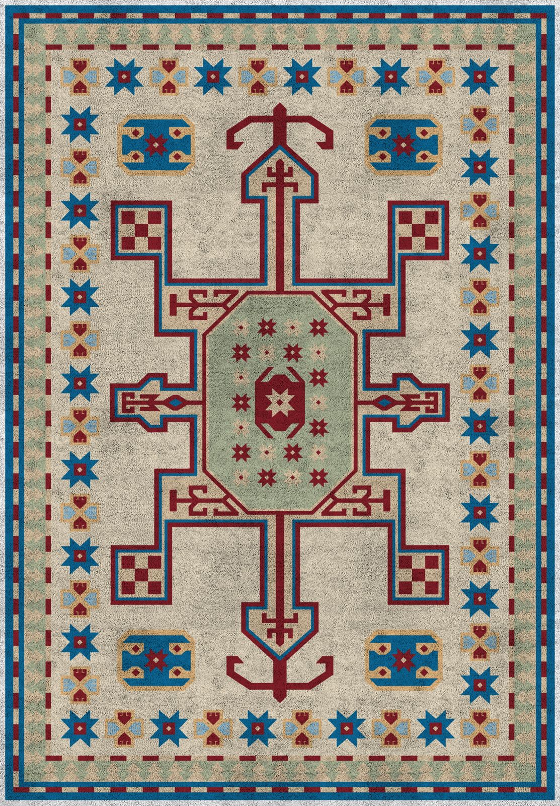 Tribal Stars Rug