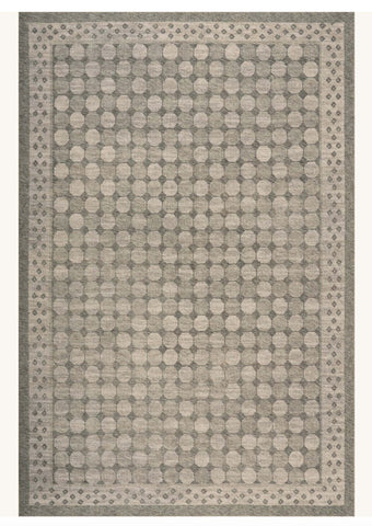 River Pebble Geometric Rug