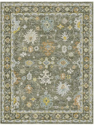 Sage Antique Oushak Rug