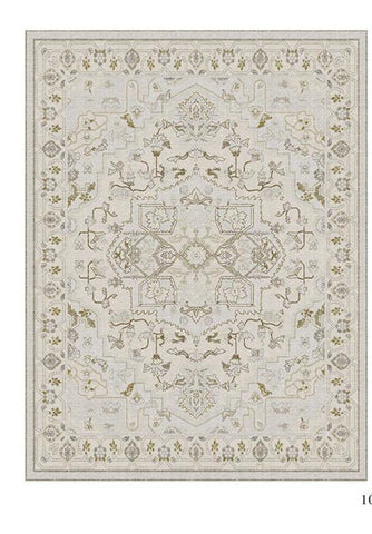 Ivory Baroque Portal Rug