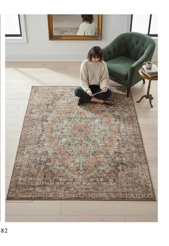 Terracotta Aura Rug