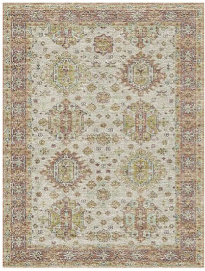 Antique Saffron Petals Rug