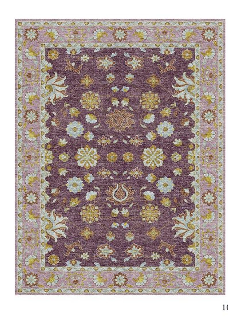 Royal Plum Orchard Rug