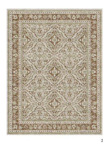 Warm Marble Medallions Rug