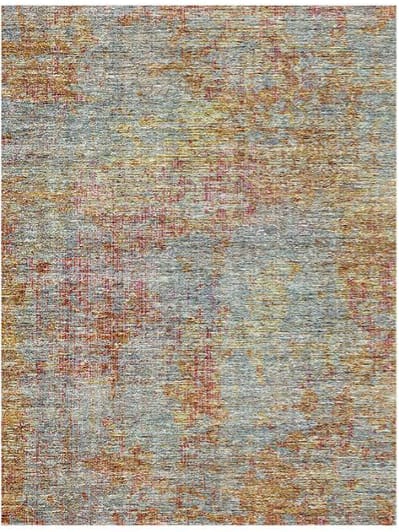Autumn Nebula Abstract Rug
