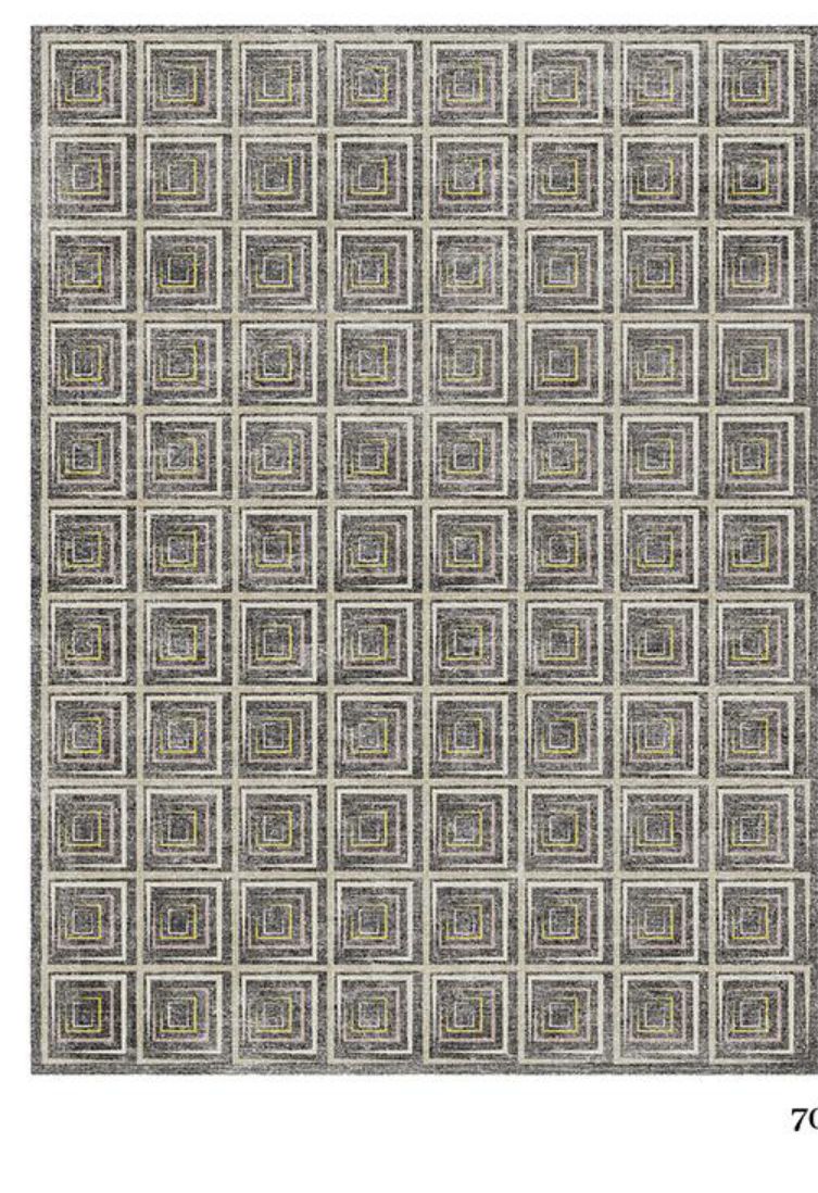 Luminous Grid Rug