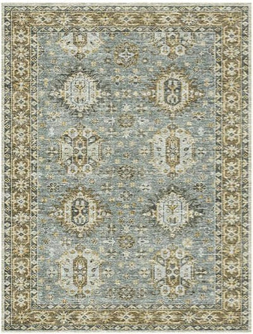 Antique Aquamarine Harbors Rug