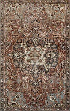 Distressed Loft Grid RUG