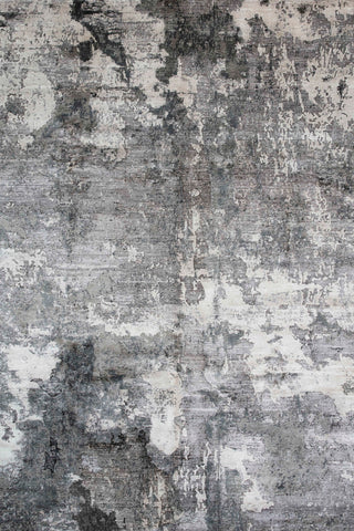 Monochromatic Glacier Abstract Rug