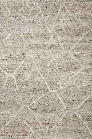 Modern Geometric Linear Grid Rug