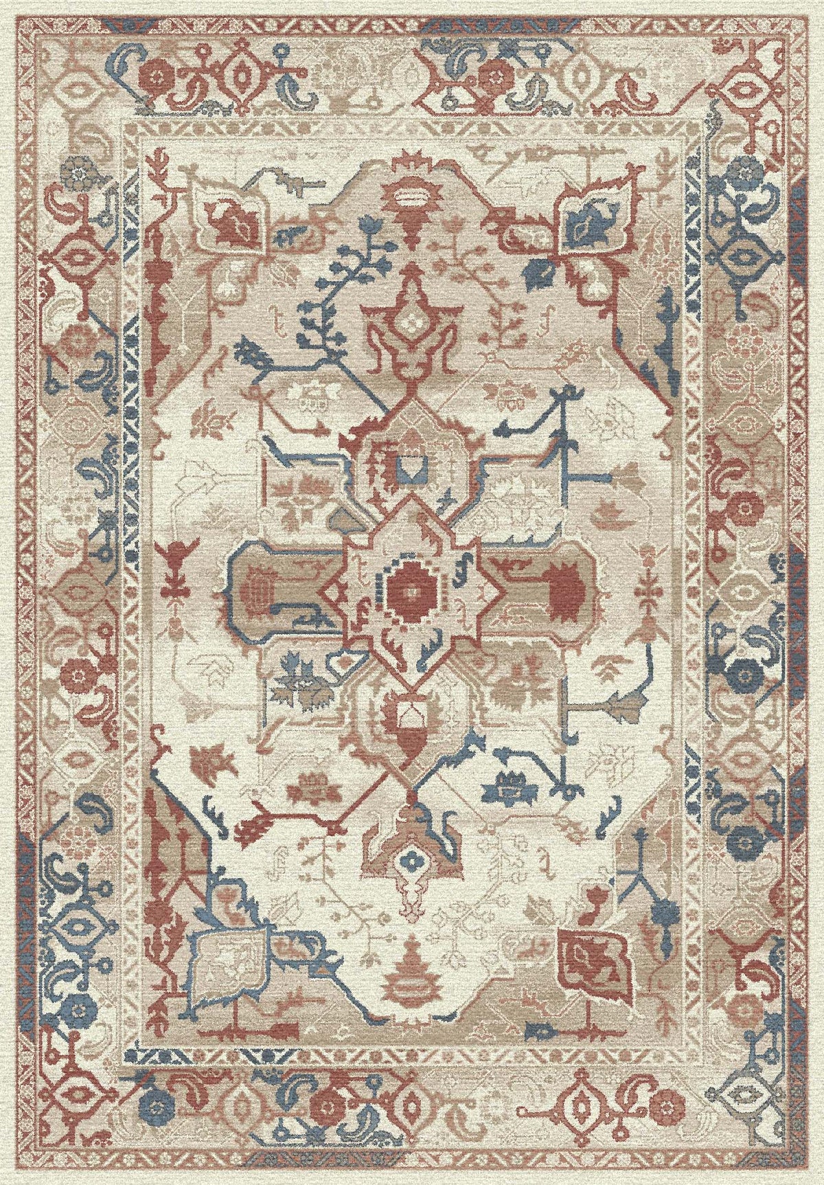 Aegean Earth Tribal Flatweave Kilim