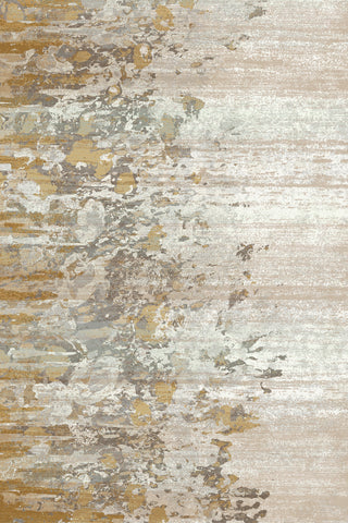 Modern Gold Wave Texture Runner