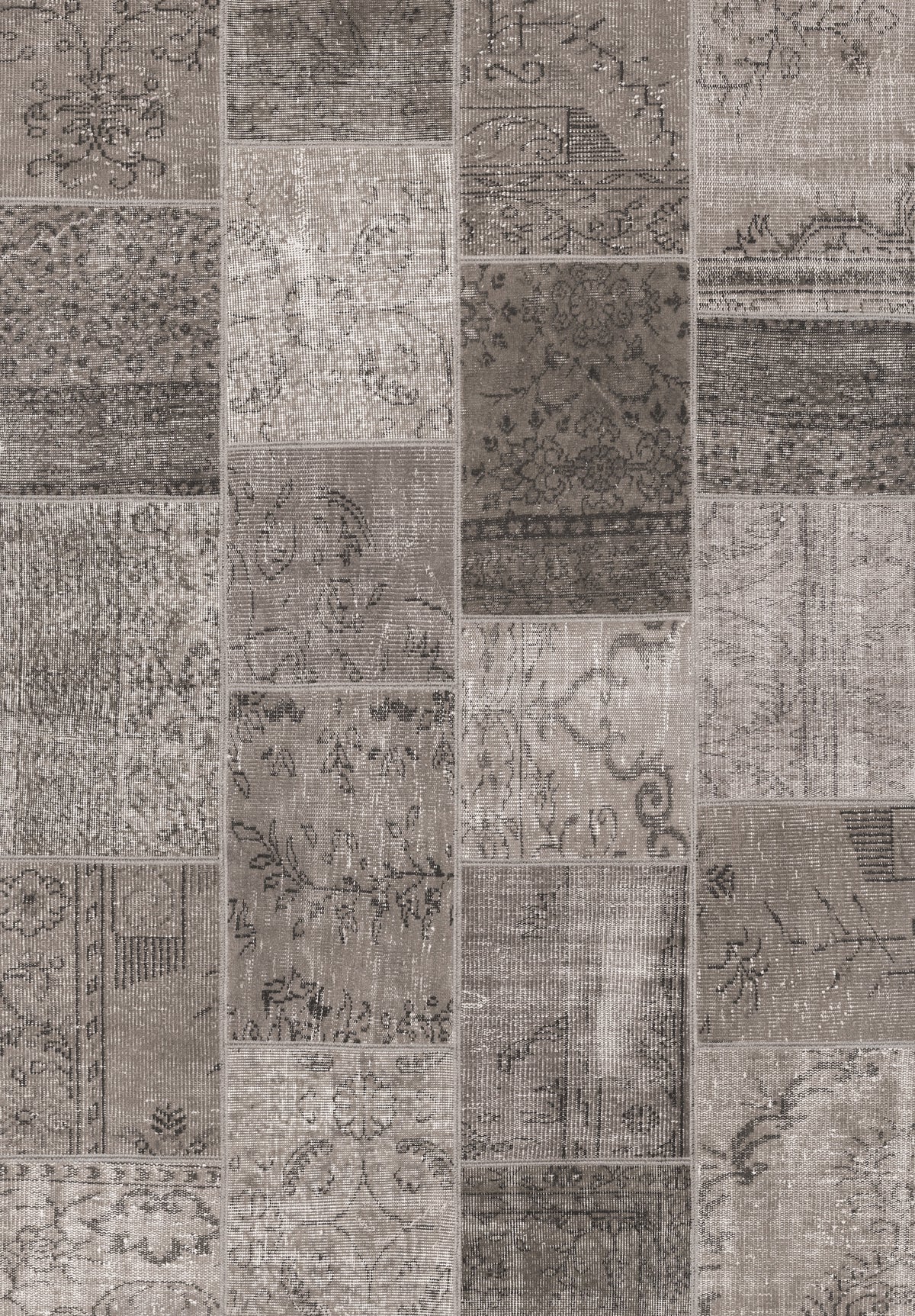 Vintage Patchwork Neutral Rug