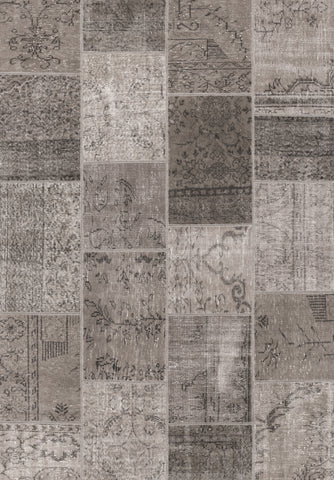 Vintage Patchwork Neutral Rug