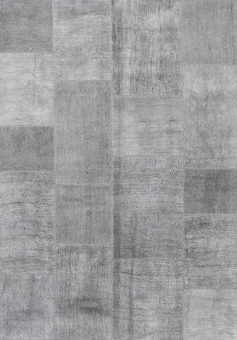 Urban Concrete Patchwork Rug