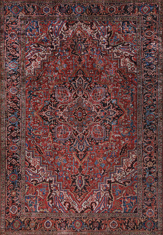 Classic Red Persian Medallion Rug