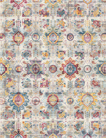 Global Medallion Confetti Area Rug