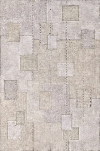 Muted Taupe Vintage Rug