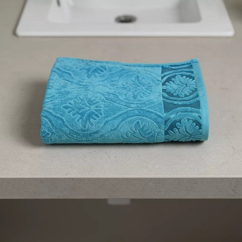 Soft Velour Light Blue Towel (90×150 cm)