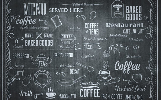 Rasch Coffee Blackboard