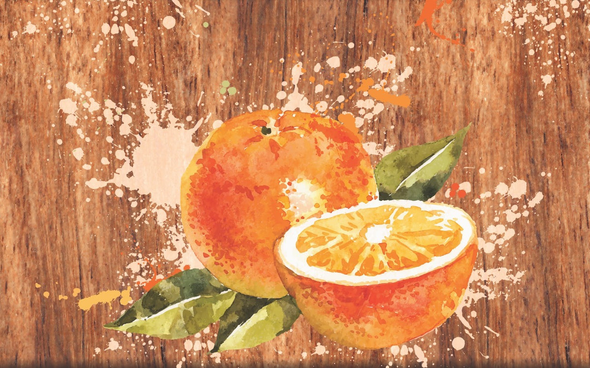 تصميم برتقالي ملون