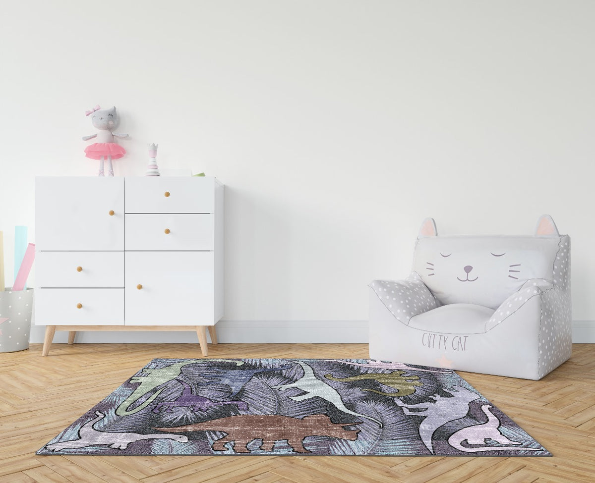 Dinosaur Kids Area Rug