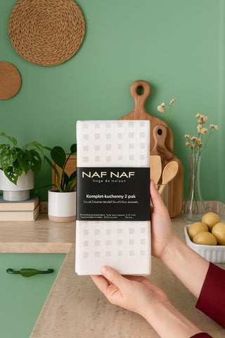 منشفة مطبخ شبكية ناعمة - بيج هارموني