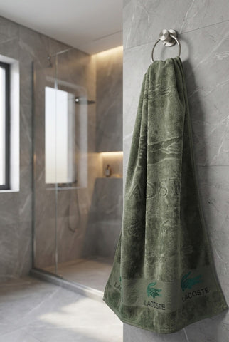 The VJ Luxury Sheared Velour Towels (Set of 2 Pcs)