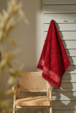 Grey VJ Supreme Sheared Velour H7 Towel (50×90 cm)