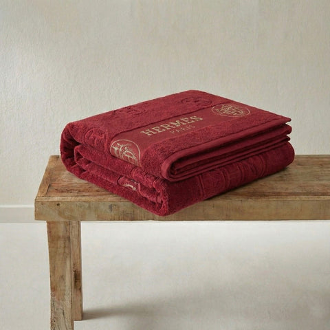 Grey VJ Supreme Sheared Velour H7 Towel (50×90 cm)