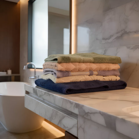 The TJ Premium High-Loop Terry Collection ( Set of 5 pcs)