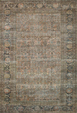 Warm Oushak Vintage Rug
