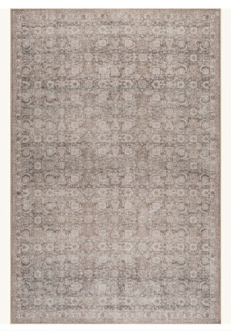 Dark Academia Vintage Distressed Rug