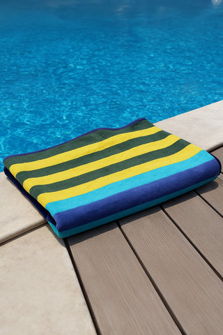 منشفة شاطئ موجة الغروب